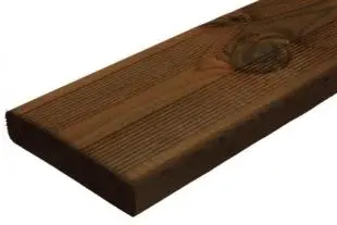 Lame terrasse pin CL4 marron 27 x 140 x 4.00 m 