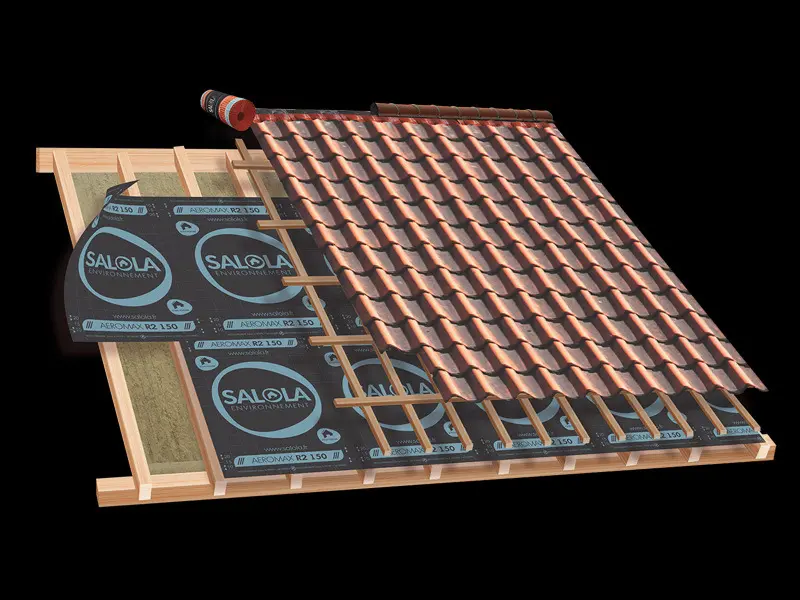 Ecran de sous-toiture R2 150  Rouleaux de 1.50 x 50 m (75 m2)