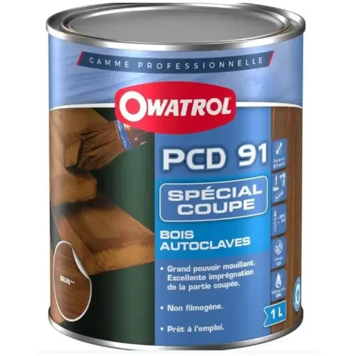 PDC 91 COUPE AUTOCLAVE BRUN 1 LITRE 