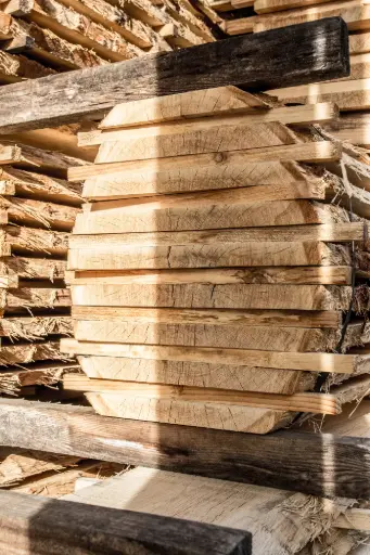 Plot chêne belle menuiserie ep 45 mm x lg 4.80 m 