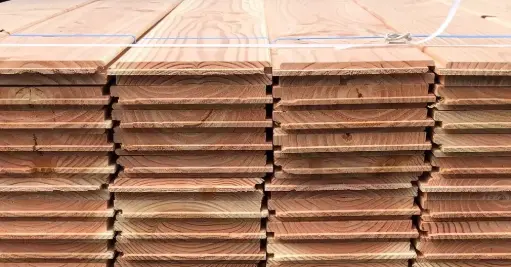 Plancher douglas 22 x 130 x 3.00 m 