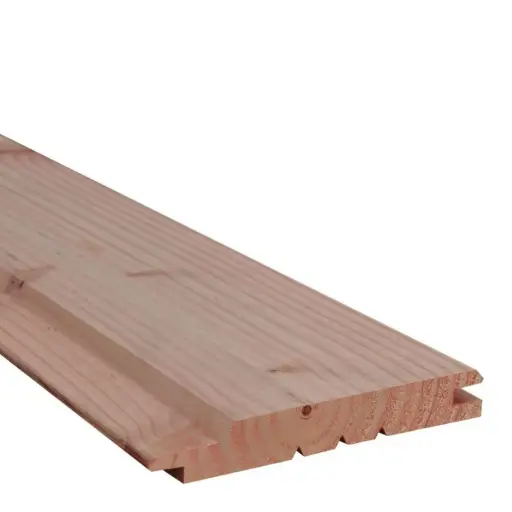 Bardage douglas naturel 21 x 132 x 3,00 m 