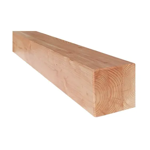 Poteau contrecollé douglas trio 200 x 200 x 6,00 m 