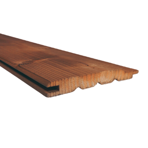 Bardage douglas CL3 marron 22 x 120 x 3,00 m 